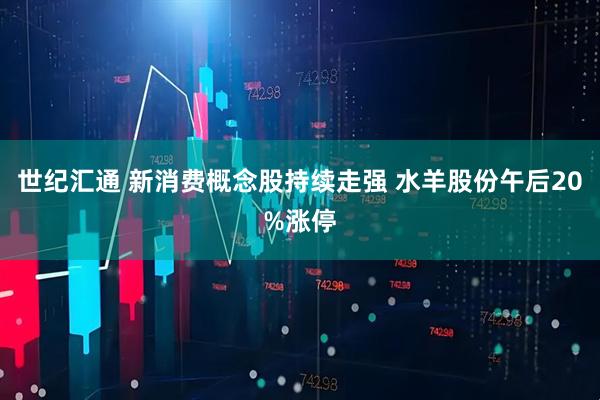 世纪汇通 新消费概念股持续走强 水羊股份午后20%涨停