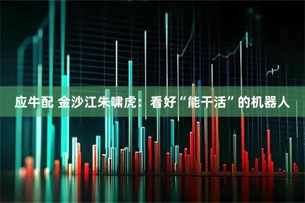 应牛配 金沙江朱啸虎：看好“能干活”的机器人