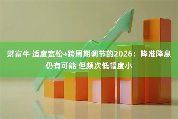 财富牛 适度宽松+跨周期调节的2026：降准降息仍有可能 但频次低幅度小